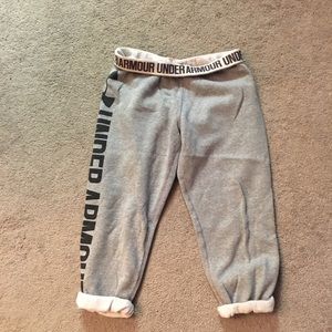 Under Armour Crop Sweat Pants